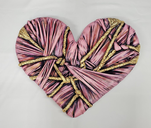 Pink Heart by Juju Bartush