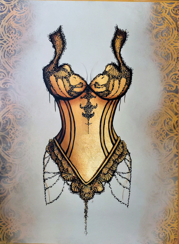 Dolly in Gold by Juju Bartush, Image 3.