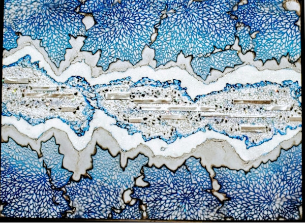 "Ice Blue" by Juju Bartush