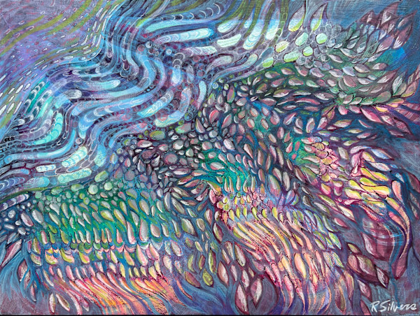 Irridecent Waves by Rebecca Silvers, Image 1.
