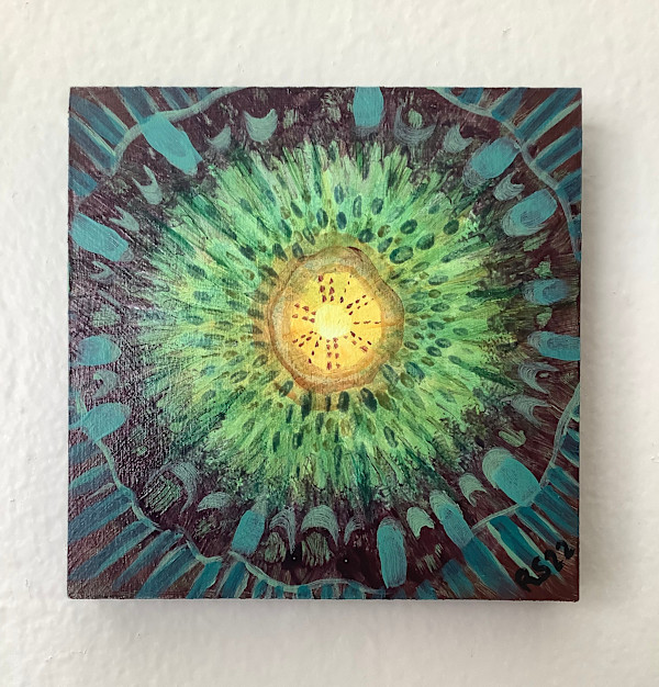 Kiwi Mandala by Rebecca Silvers, Image 1.