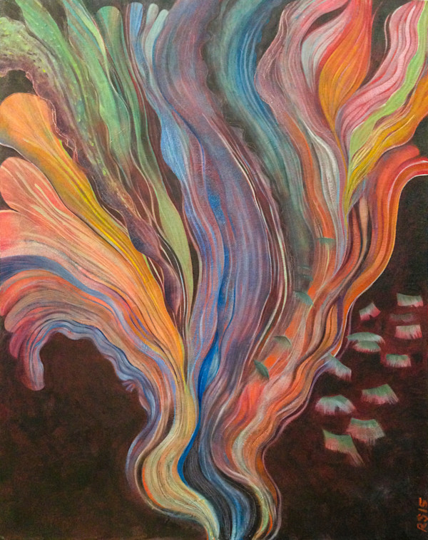 Rainbow Fountain by Rebecca Silvers, Image 1.