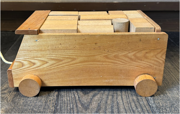 Wooden Truck Toy, Image 1.