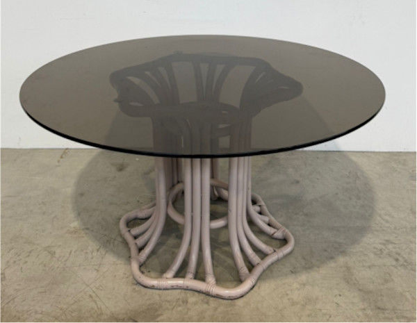 Glass Top Dining Table, Image 1.