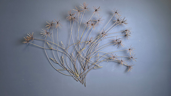 Flower Sculpture by Curtis Jere, Image 1.