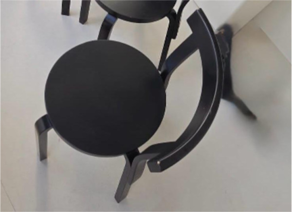 Chair x4 by Alvar Aalto, Image 1.