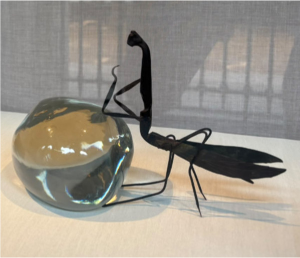 Water Drop and Insect Sculpture, Image 1.