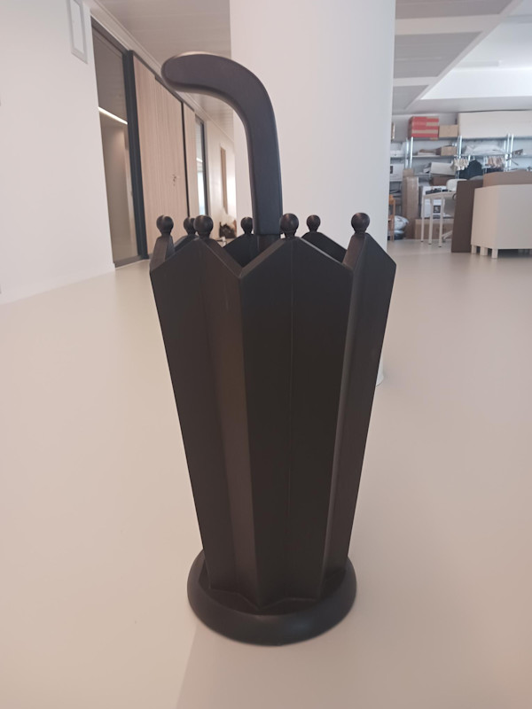 Art Deco Wooden Umbrella Stand, Image 1.