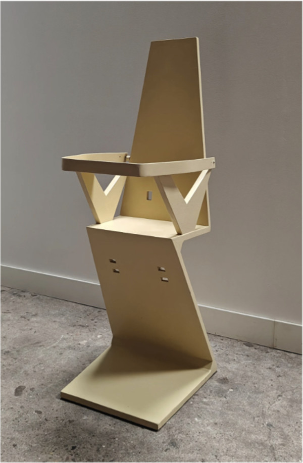 Zigzag Children's Chair, Image 1.