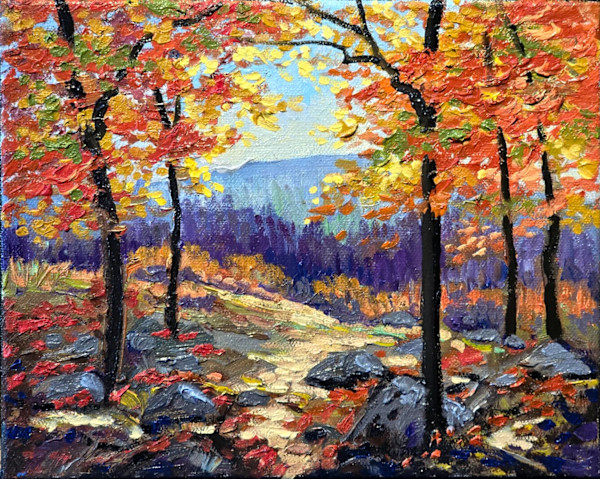 Autumn Gem by Schaefer/Miles Fine Art Inc. Kevin D. Miles & Wendy Sue Schaefer-Miles