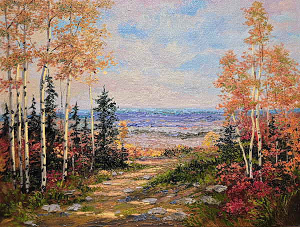 Autumn View by Schaefer/Miles Fine Art Inc. Kevin D. Miles & Wendy Sue Schaefer-Miles