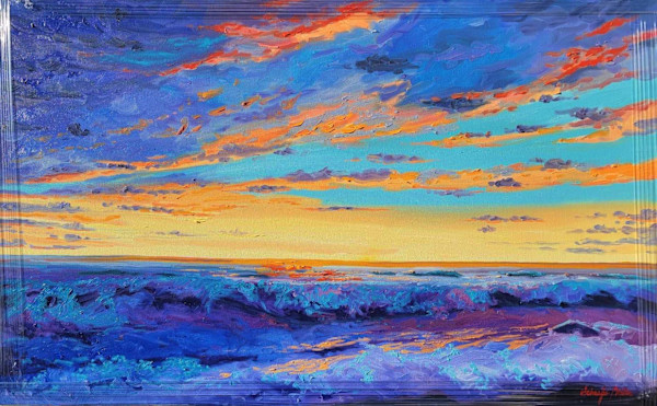 A Symphony of Color by Schaefer/Miles Fine Art Inc. Kevin D. Miles & Wendy Sue Schaefer-Miles