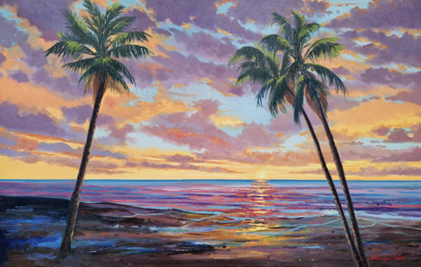 Sunset Symphony by Schaefer/Miles Fine Art Inc. Kevin D. Miles & Wendy Sue Schaefer-Miles