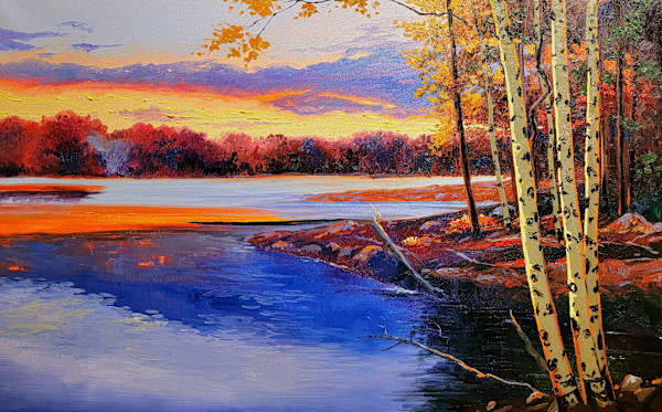 Twilight Mystery by Schaefer/Miles Fine Art Inc. Kevin D. Miles & Wendy Sue Schaefer-Miles