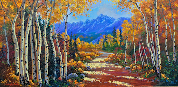 Golden Inspiration by Schaefer/Miles Fine Art Inc. Kevin D. Miles & Wendy Sue Schaefer-Miles