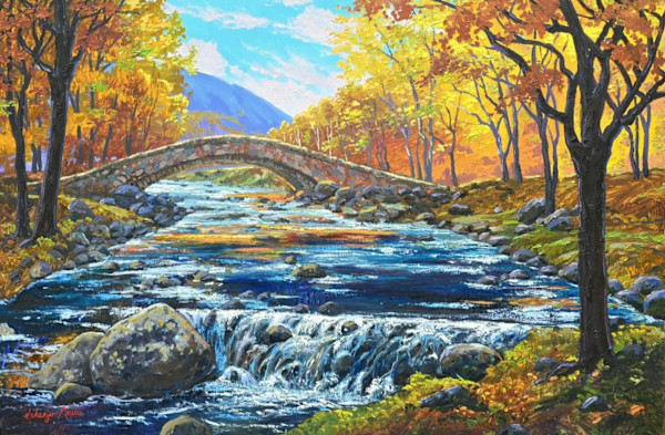 Rock Creek Park by Schaefer/Miles Fine Art Inc. Kevin D. Miles & Wendy Sue Schaefer-Miles