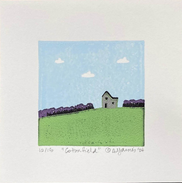Cottonfield by Anne Gaines, Image 1.