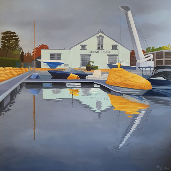 Chantier naval de Corsier-Port by Gaëlle Mot, Image 1.