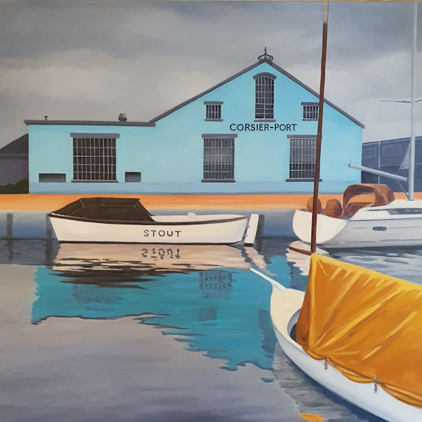Reflets turquoises à Corsier-Port by Gaëlle Mot, Image 1.