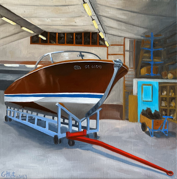 GE 51513 au chantier naval de Corsier by Gaëlle Mot, Image 1.