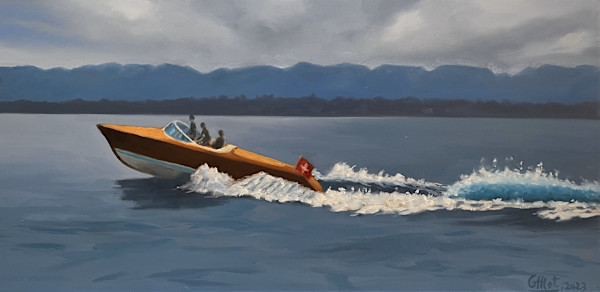 La vague, le sillon du Riva by Gaëlle Mot, Image 1.