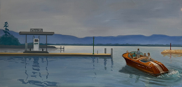 Sortie du Riva du port de Corsier by Gaëlle Mot, Image 1.