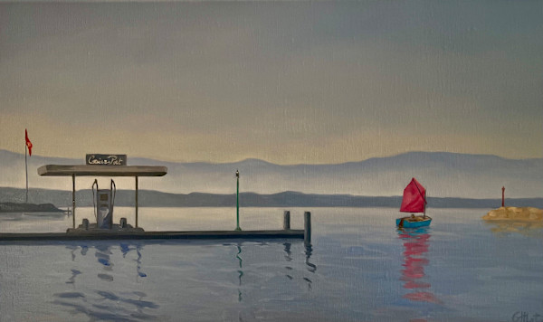 Sortie de l'Optimist rose by Gaëlle Mot, Image 1.
