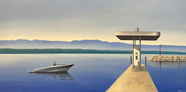 Retour à la station essence de Corsier-Port by Gaëlle Mot, Image 1.