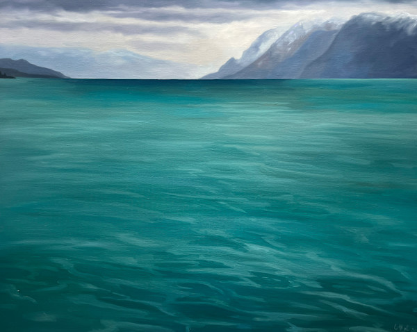 Orage sur le lac by Gaëlle Mot, Image 1.