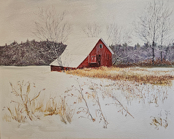 Barn in Winter by Scott Anderson, Image 1.