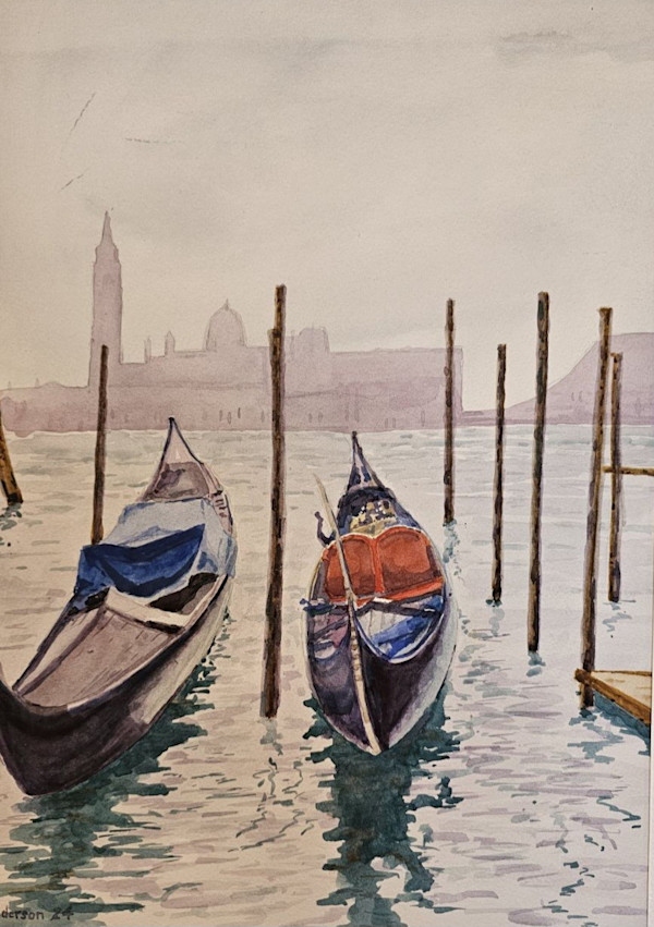 Venice Gondolas by Scott Anderson, Image 1.