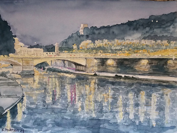 Tiber River in Rome by Scott Anderson, Image 1.