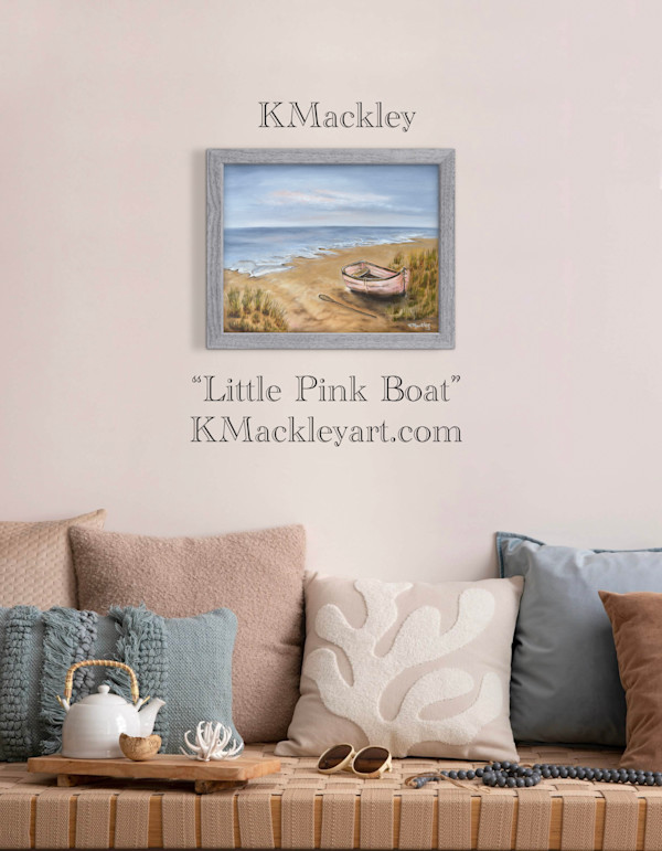“The Little Pink Boat” by Karen Mackley, Image 1.