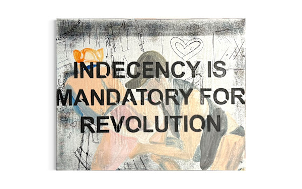 INDECENCY IS MANDATORY FOR REVOLUTION by a.k.a. skips, Image 1.