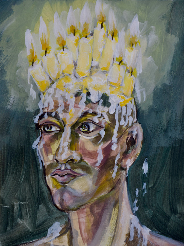 Works on Paper/ Candles2 by Dierdra Michelle, Image 1.