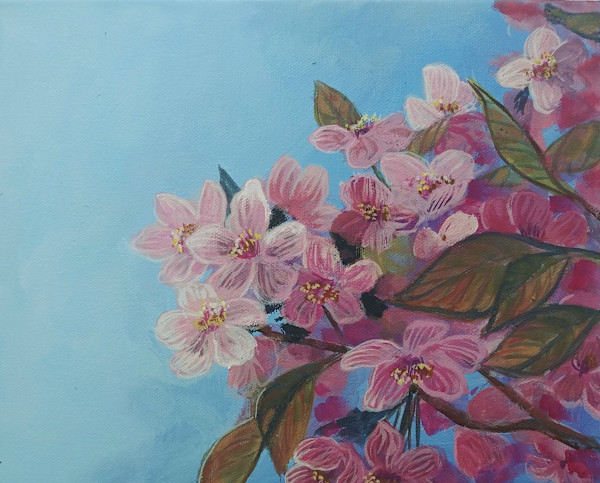 Spring Choke Cherries by Dierdra Michelle, Image 1.