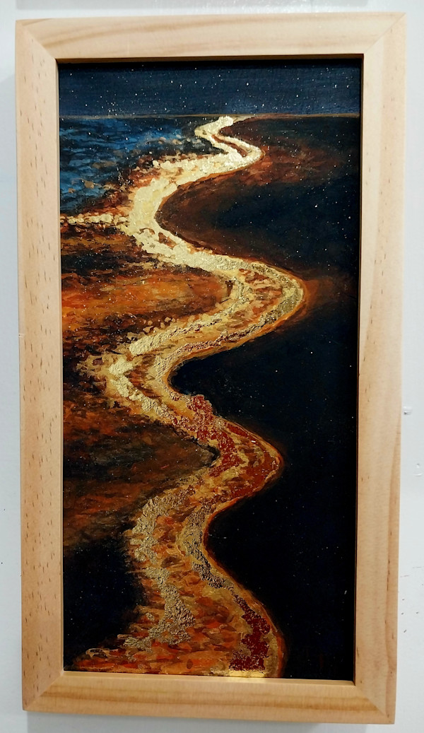 Abstract Landscape/Where They Meet by Dierdra Michelle, Image 1.