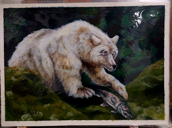 Works on Paper/ spirit bear by Dierdra Michelle, Image 1.