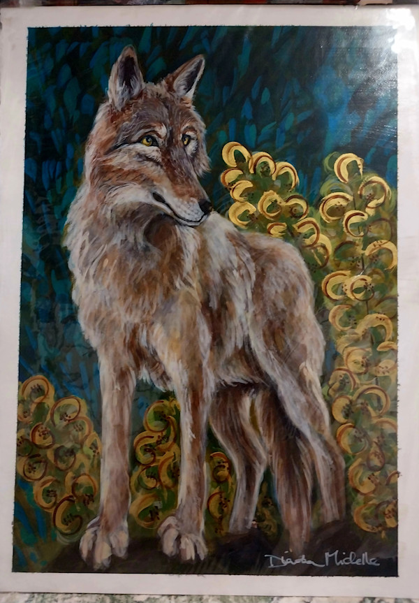 Works on Paper/ coyote by Dierdra Michelle, Image 1.