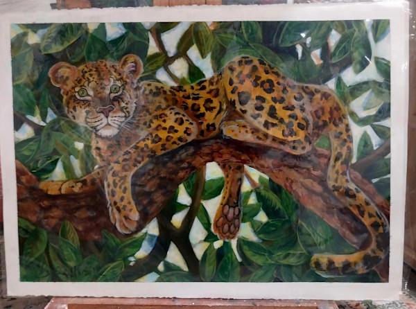 Works on Paper/ Jaguar by Dierdra Michelle, Image 17.