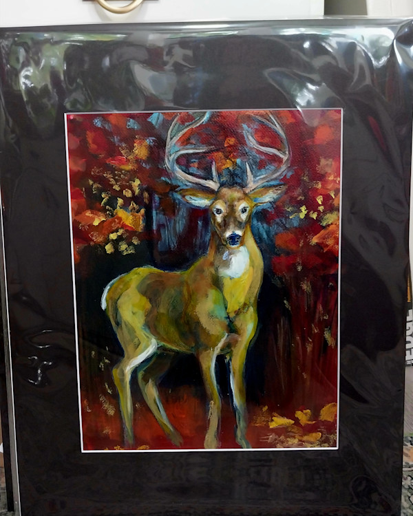 Works on Paper/ Stag by Dierdra Michelle, Image 1.