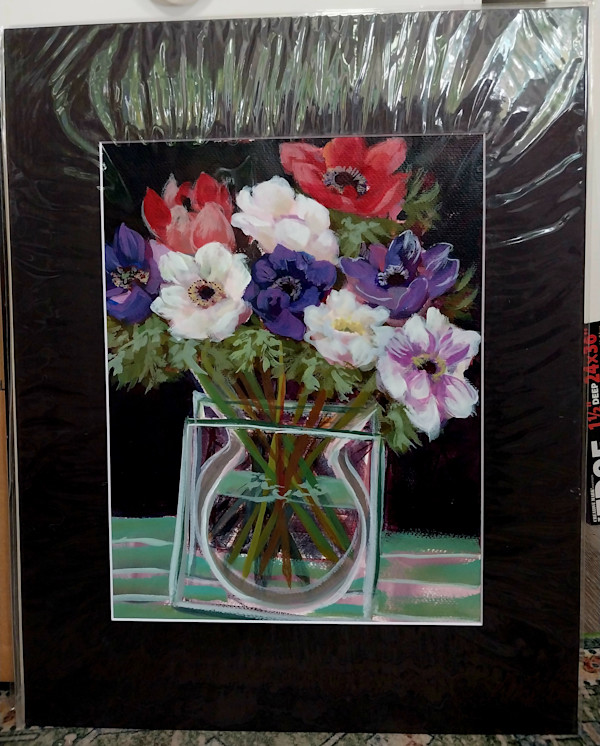 Works on Paper/ Square vase by Dierdra Michelle, Image 1.