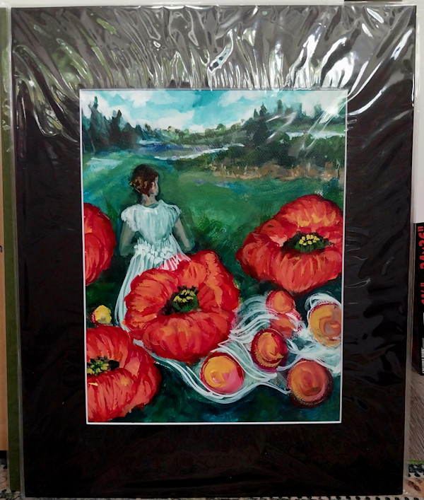 Works on Paper/ poppy walk by Dierdra Michelle, Image 1.