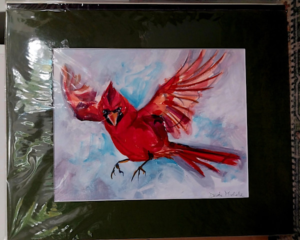 Works on Paper/cardinal by Dierdra Michelle, Image 1.