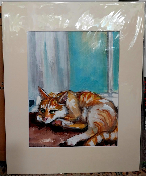 Works on Paper/golden sleeper by Dierdra Michelle, Image 1.