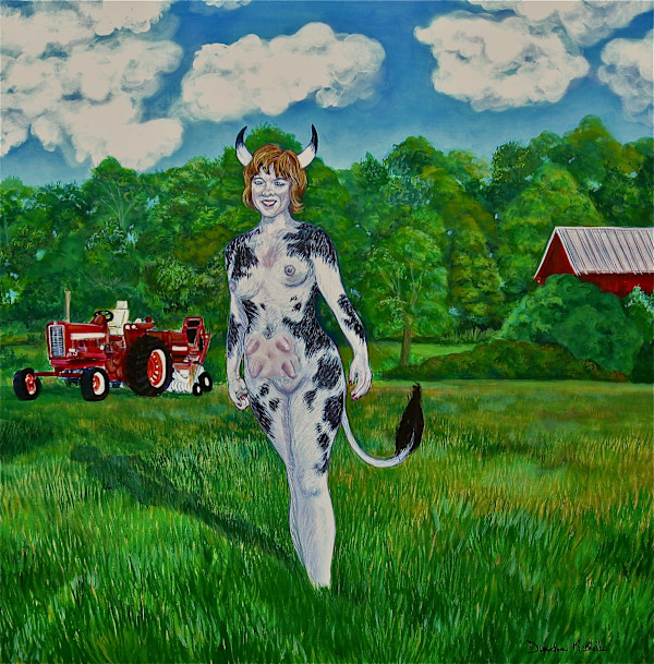 Having A Great Time as a Vermont Artist, Wish You Were Here by Dierdra Michelle, Image 1.