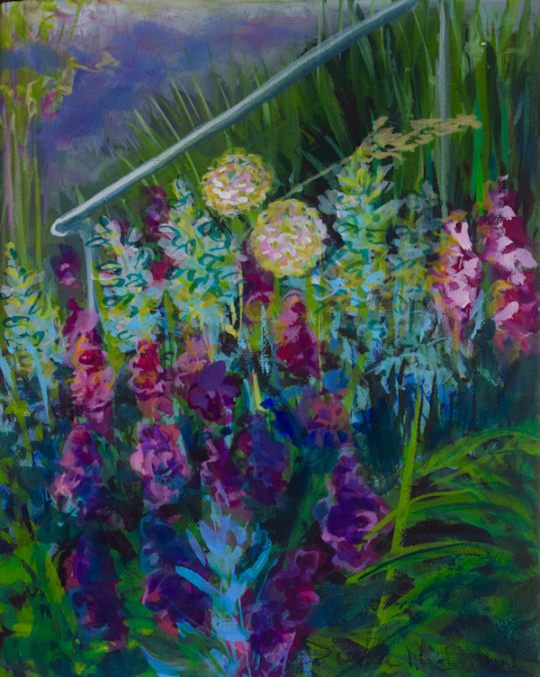 Garden Impressions, Stairway by Dierdra Michelle, Image 1.