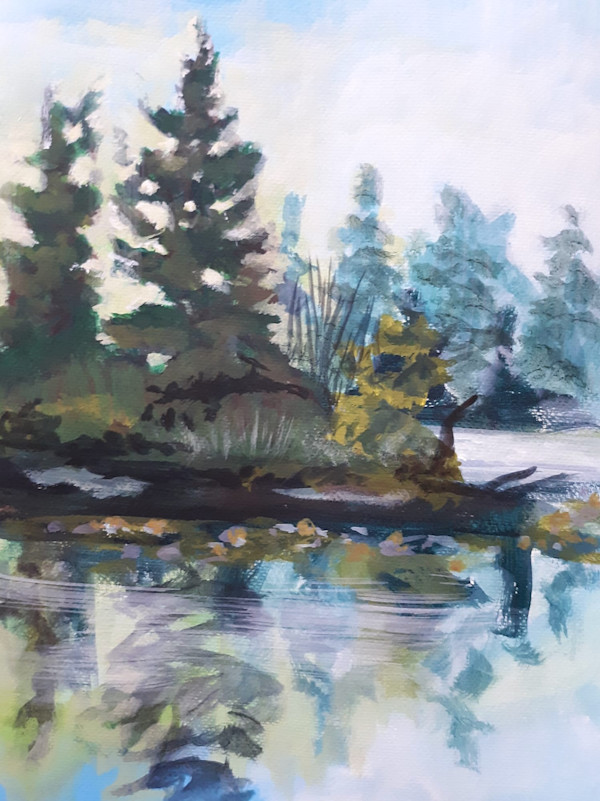 Works on Paper/ Green River by Dierdra Michelle, Image 1.