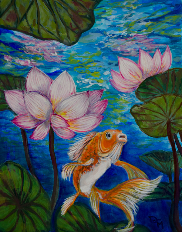 Power of Ten 2, Koi by Dierdra Michelle, Image 1.