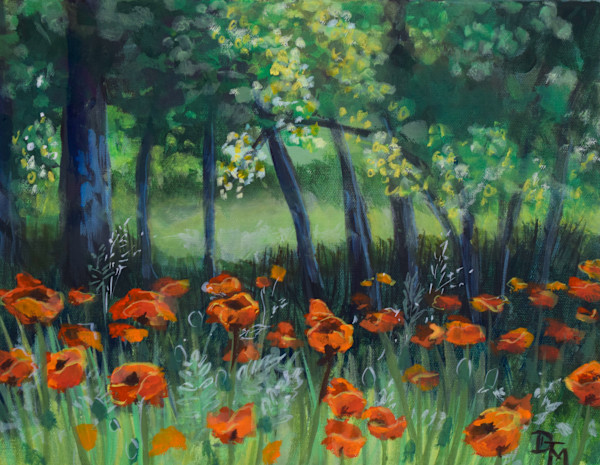 Power of Ten 2, Poppies by Dierdra Michelle, Image 1.
